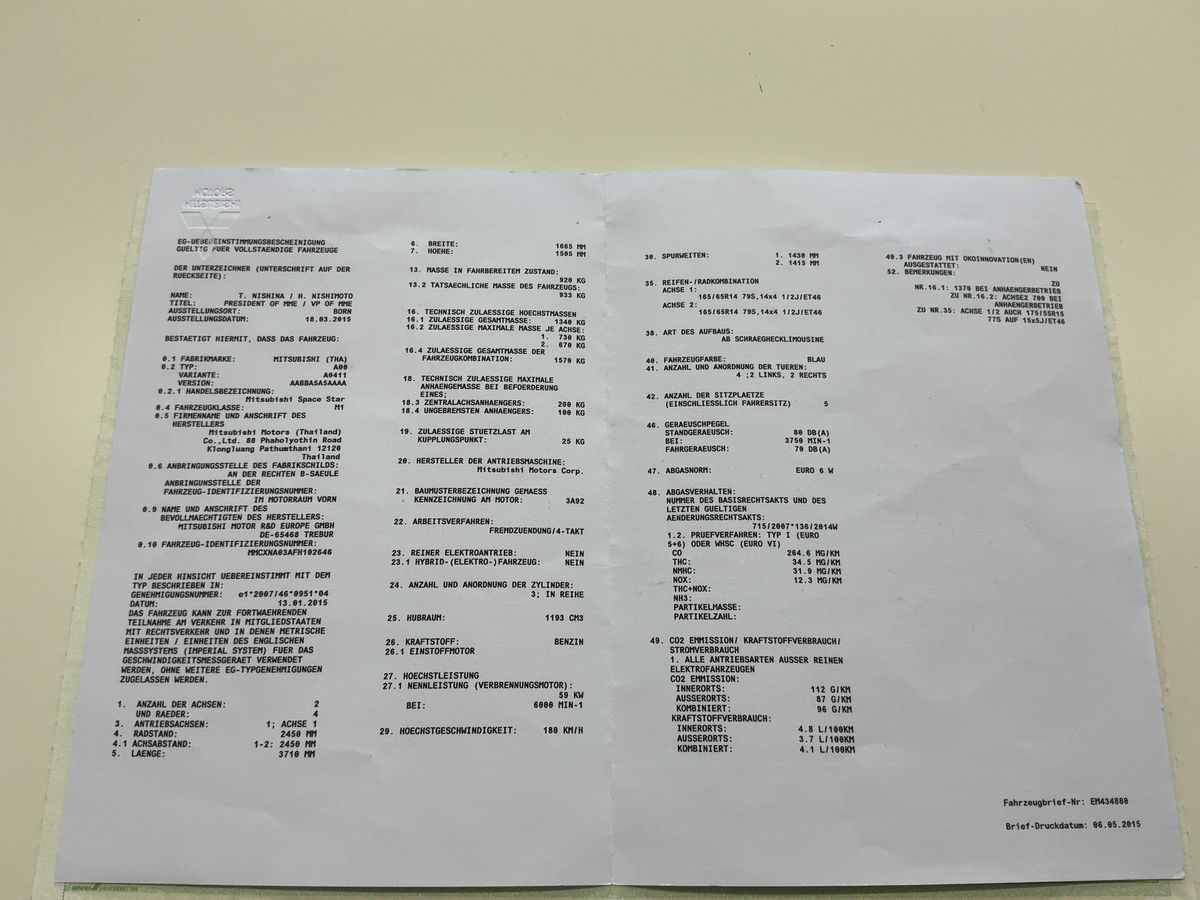 Mitsubishi Space d'occasion