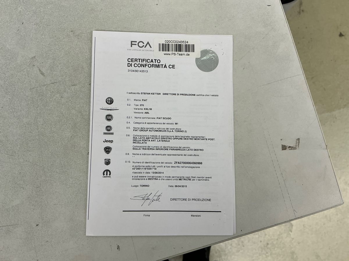 Fiat Scudo d'occasion