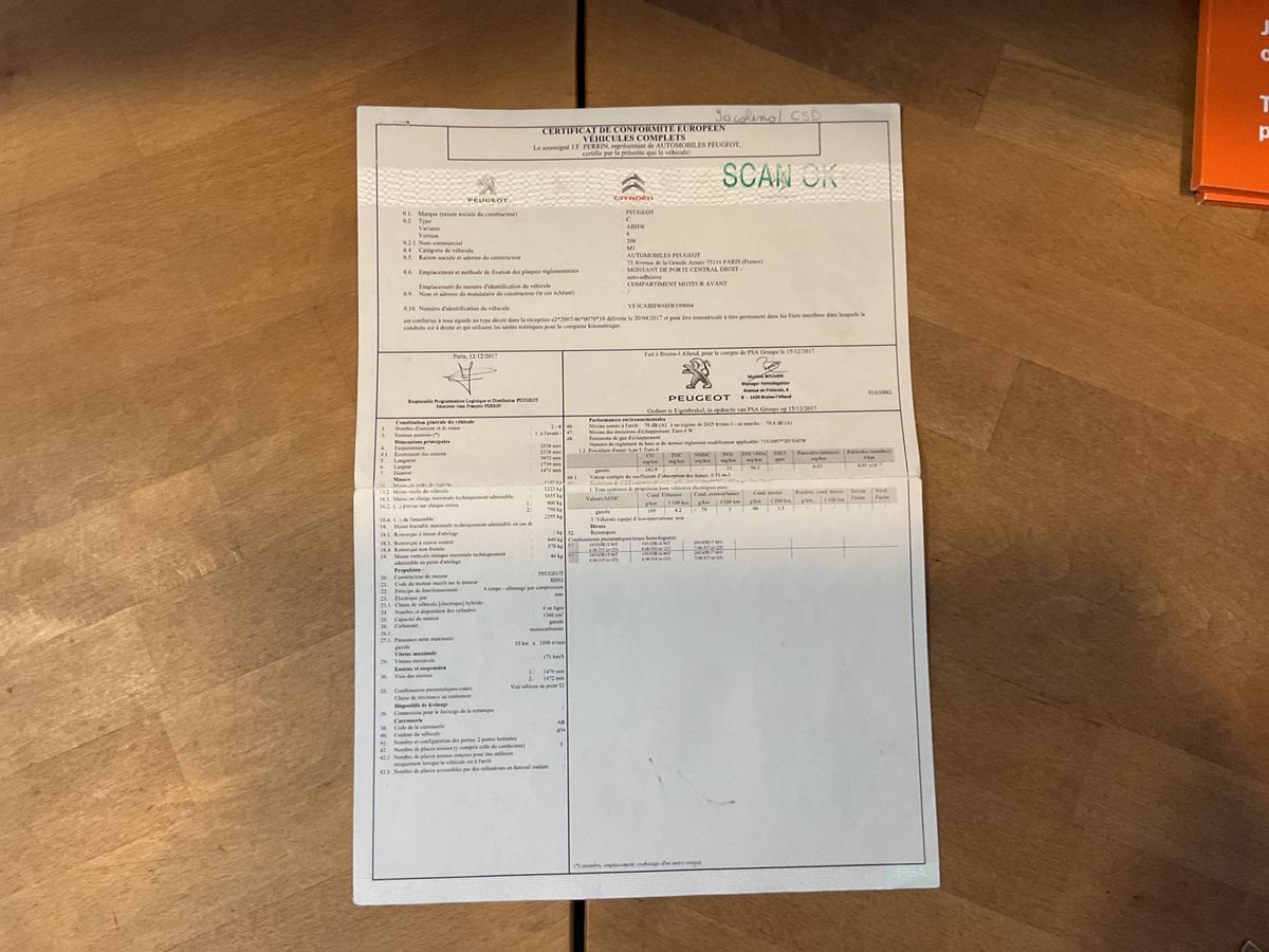 Peugeot 208 d'occasion