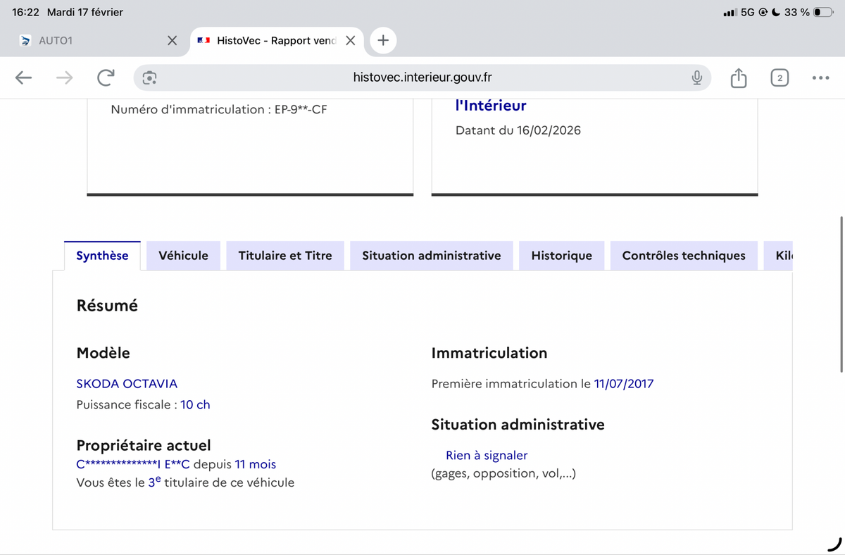 Skoda Octavia d'occasion