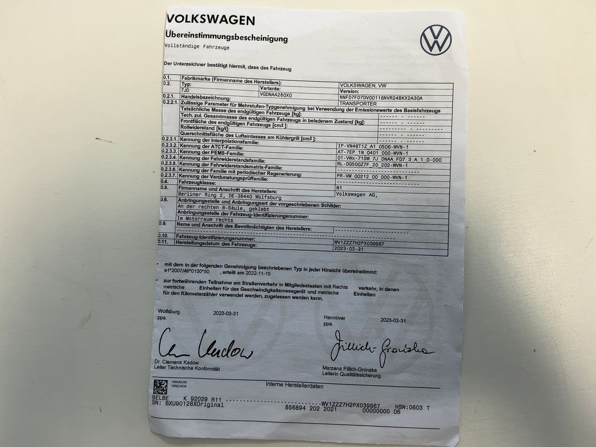 Volkswagen T6 d'occasion