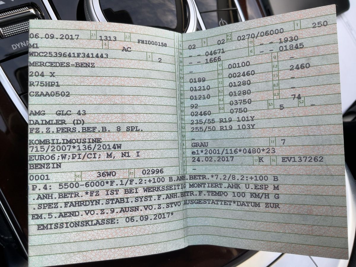 Mercedes-Benz GLC-Klasse GLC 43 AMG 4Matic