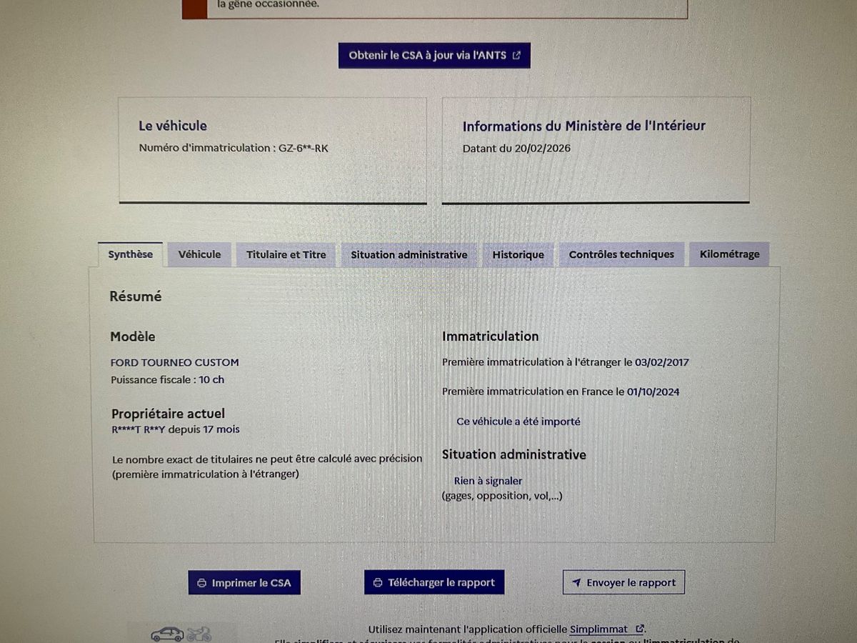 Ford Transit d'occasion