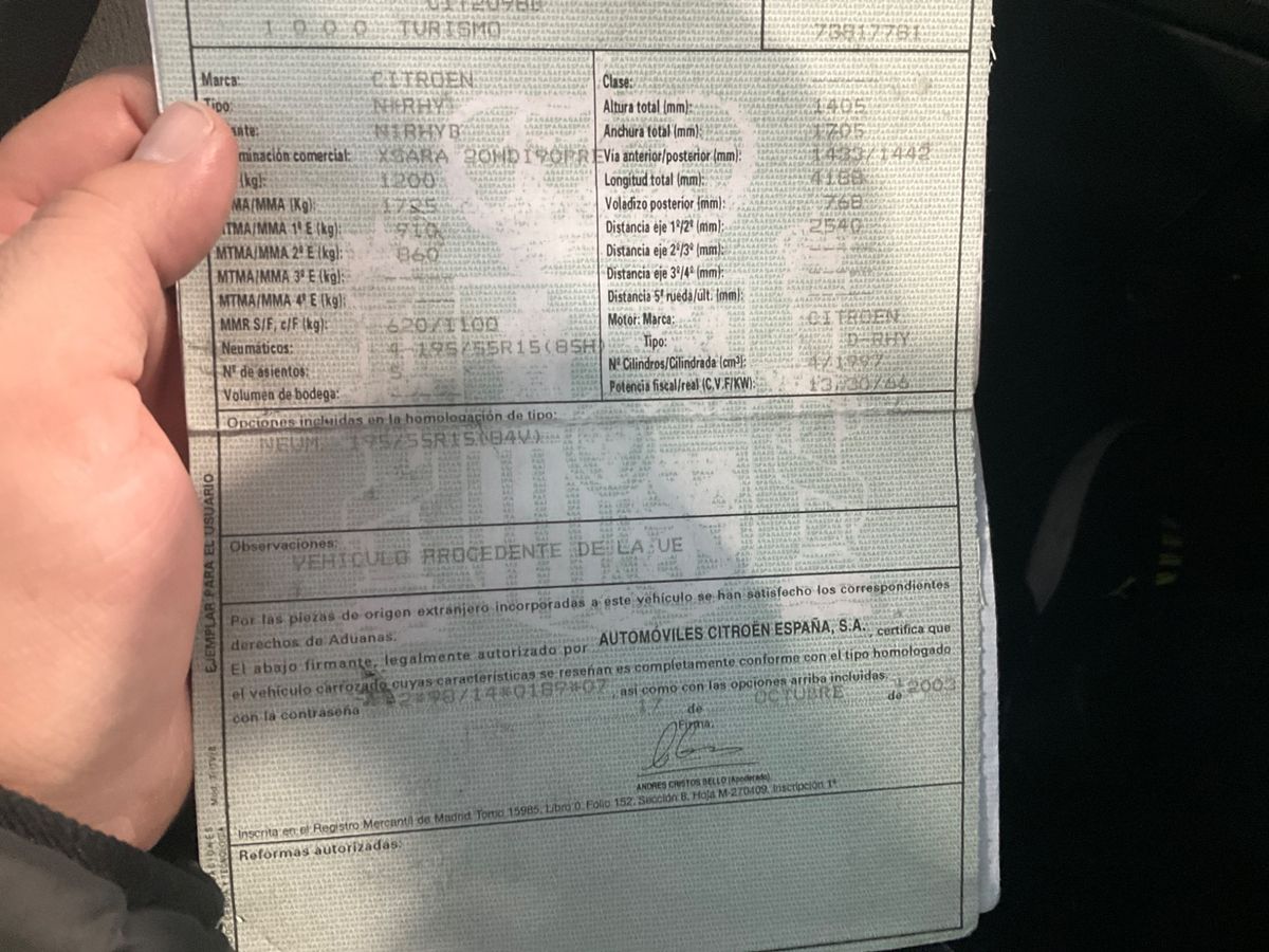 Citroen Xsara 1.9 Turbodiesel Tonic