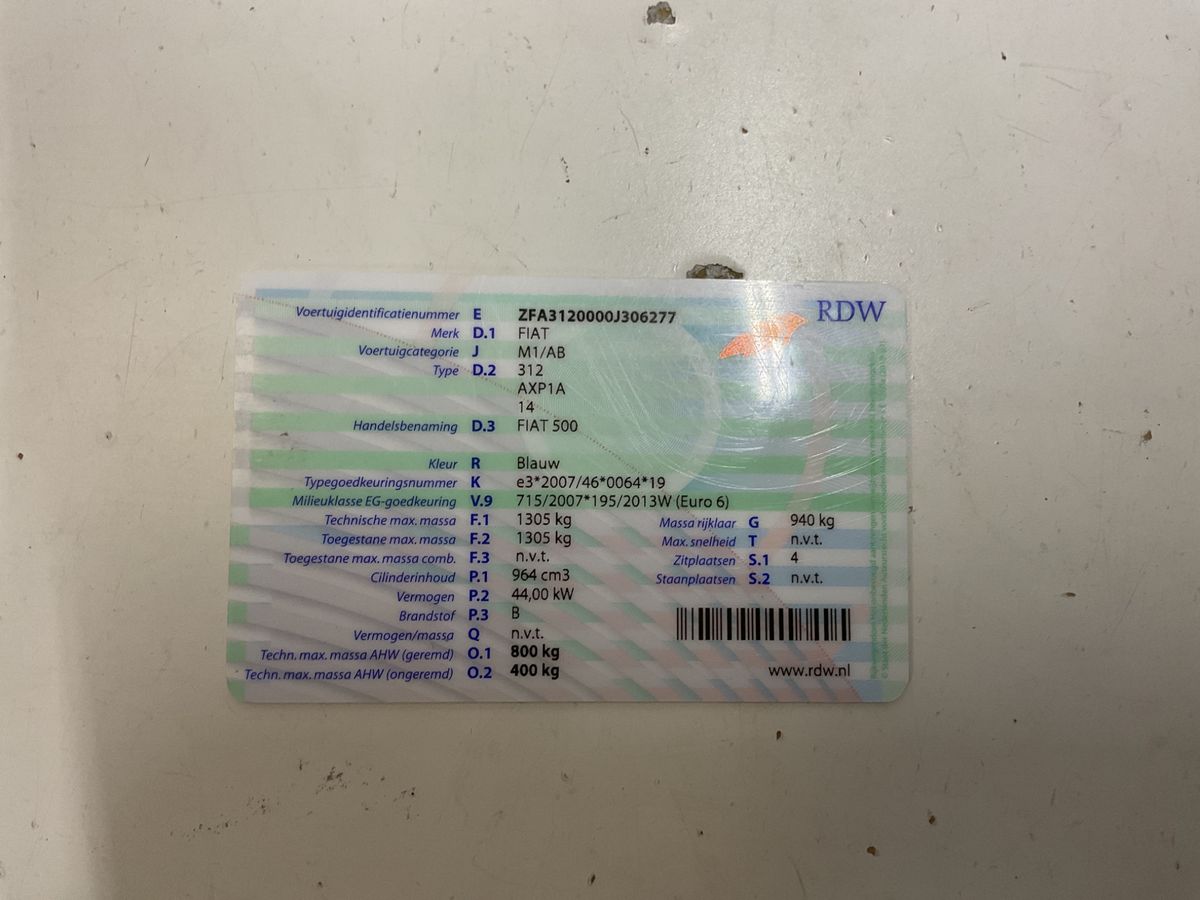 Fiat 500 1.0 Mild-Hybrid Club