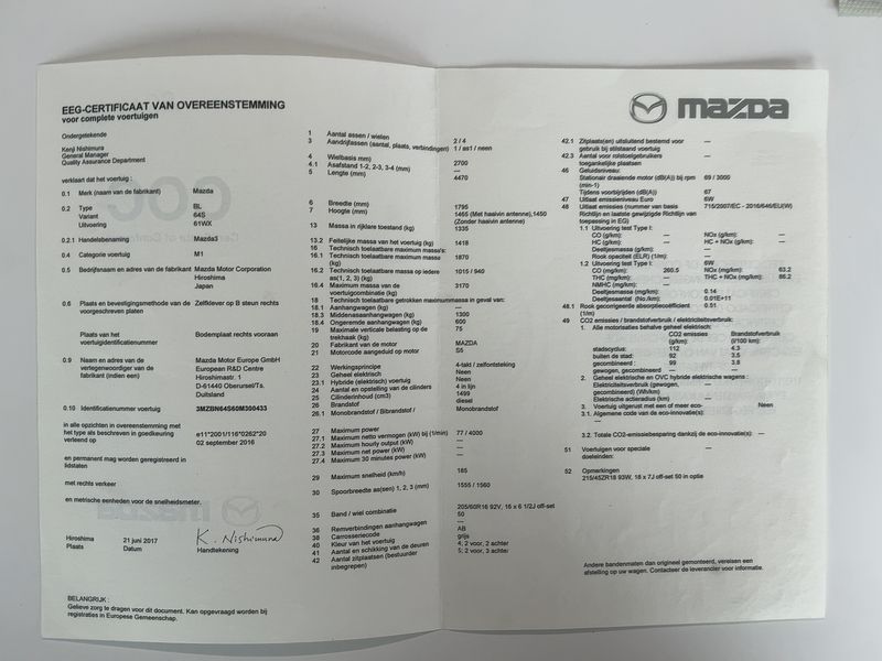 Mazda 3 1.5 Diesel Selection — zdjęcie 16