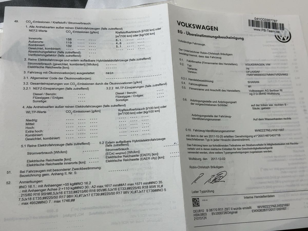 Volkswagen Sharan d'occasion