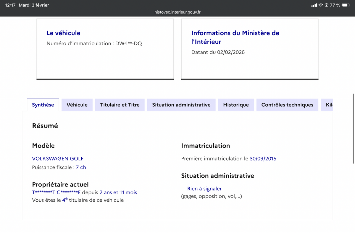 Volkswagen Golf d'occasion