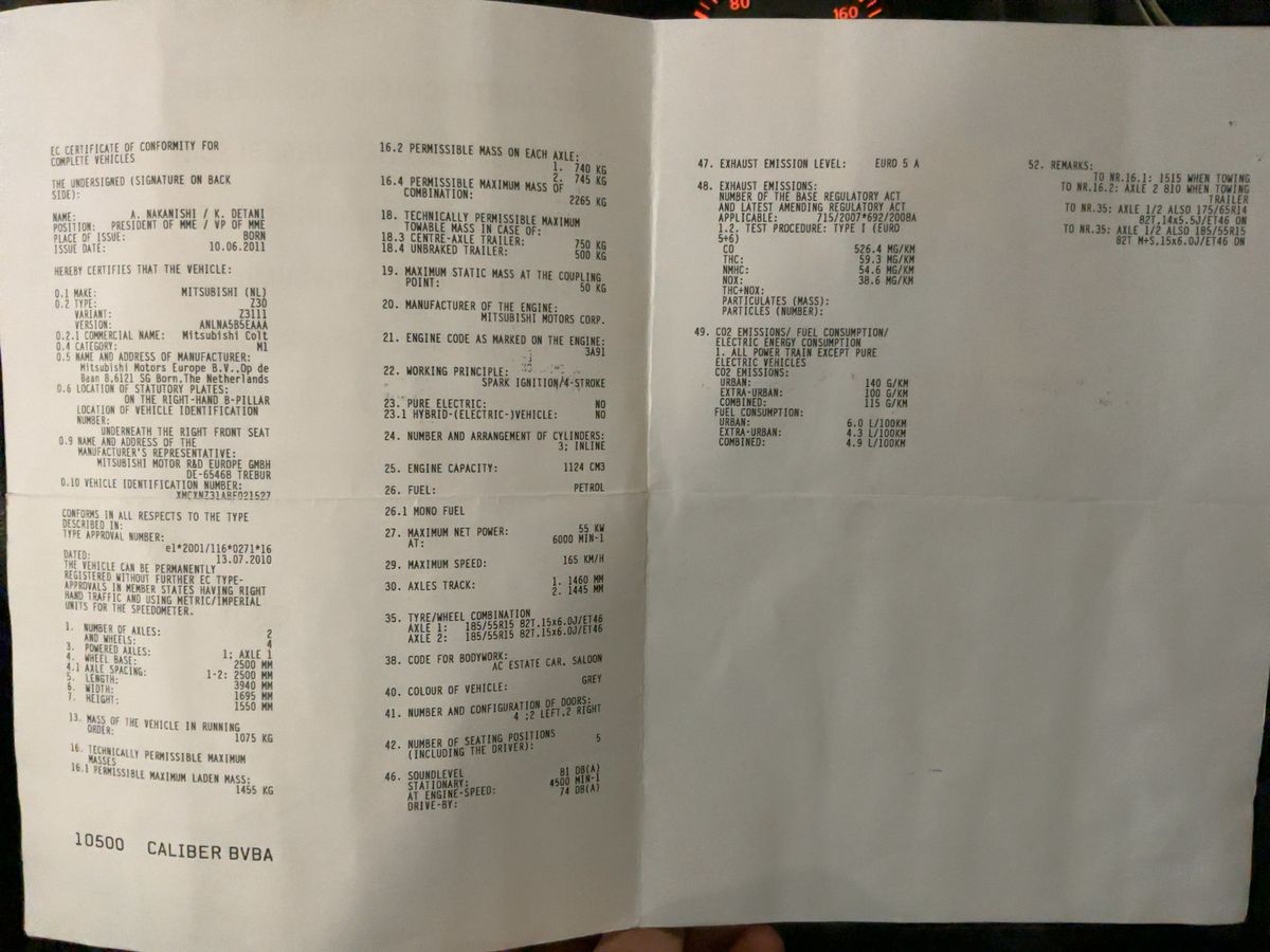 Mitsubishi Colt d'occasion