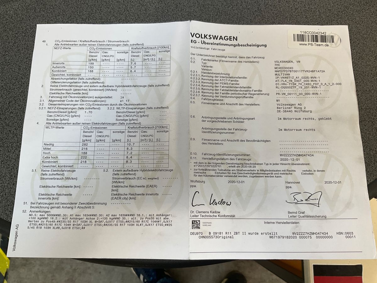 Volkswagen T6 d'occasion