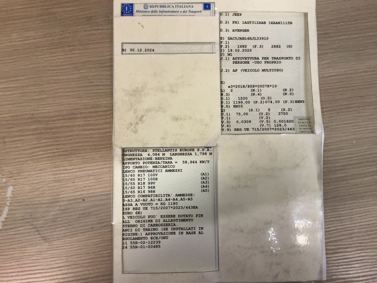 Jeep Avenger d'occasion