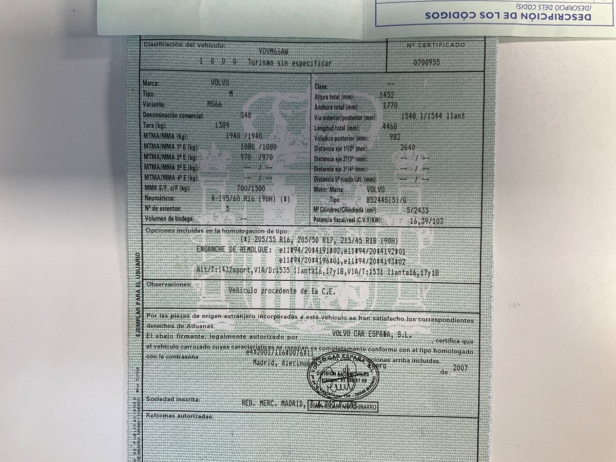 Volvo S40 d'occasion