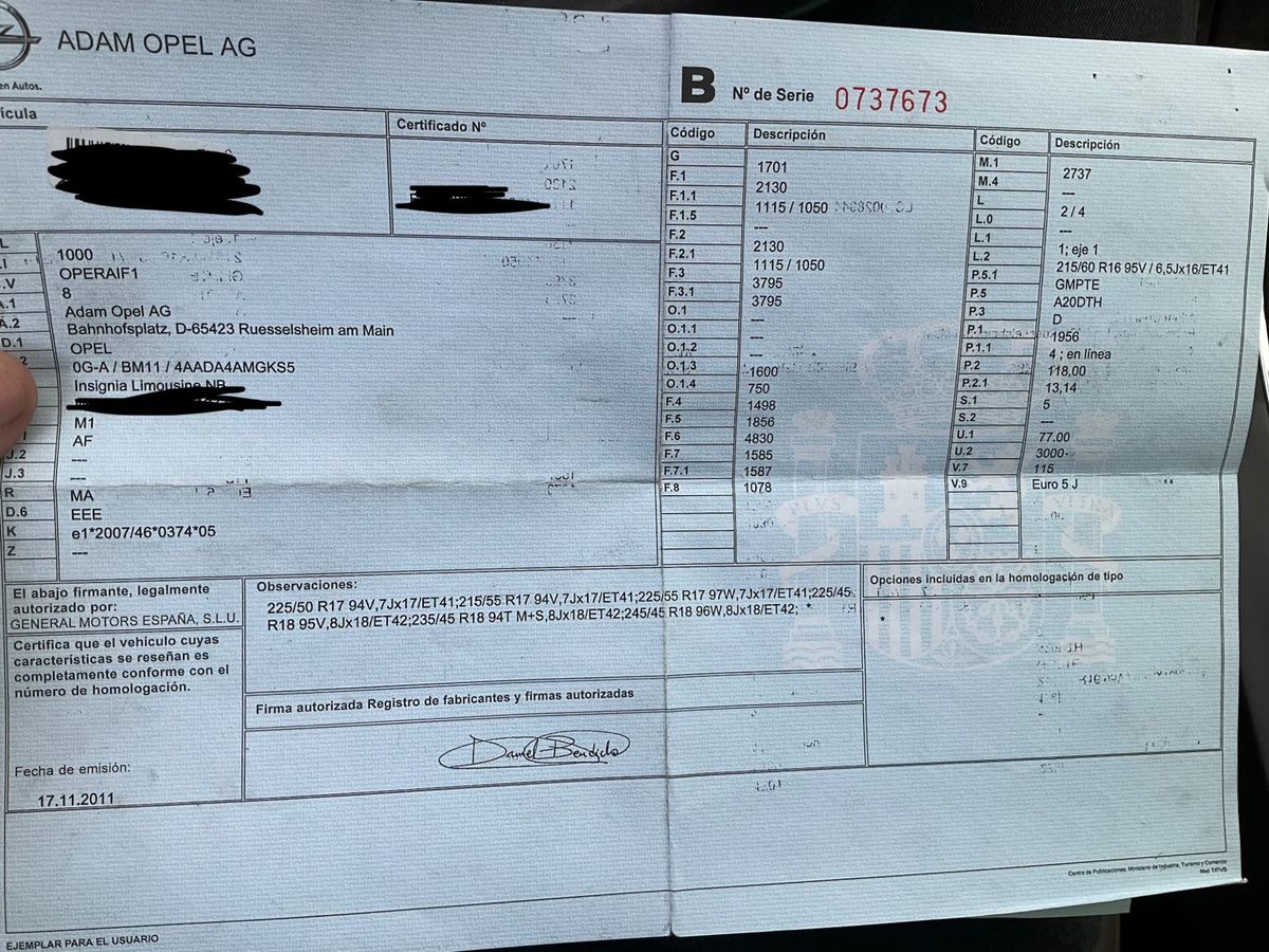 Opel Insignia d'occasion