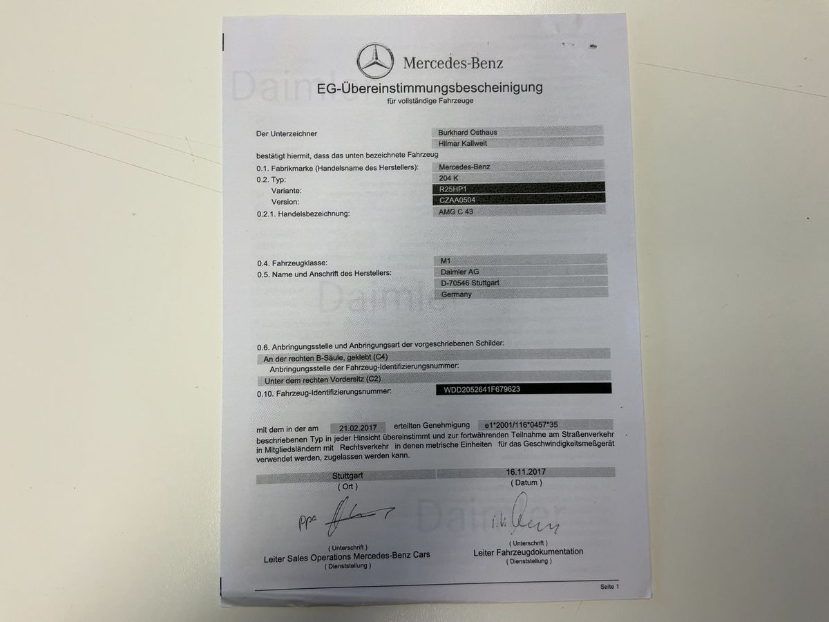 Mercedes-Benz C-Klasse d'occasion