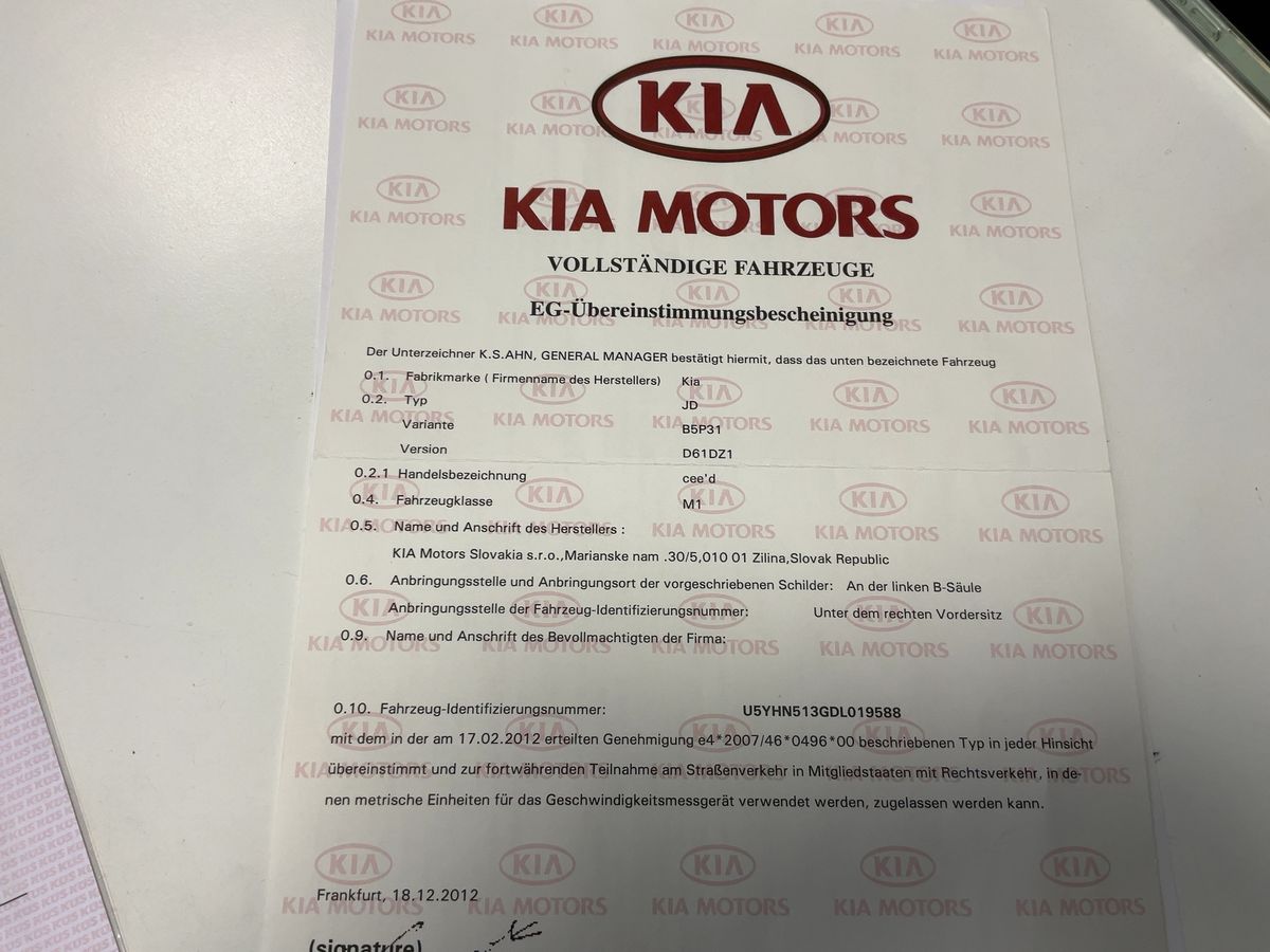Kia cee'd d'occasion