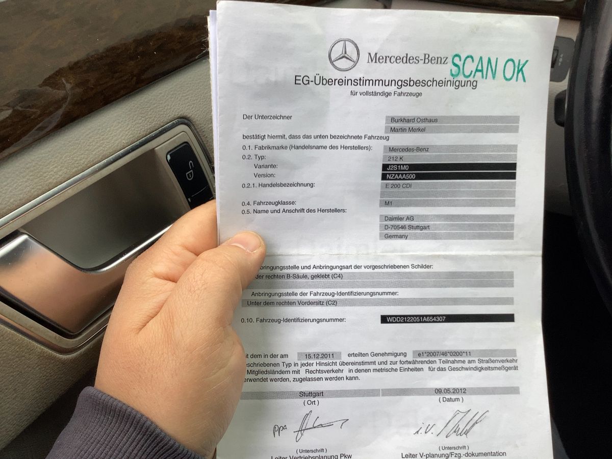 Mercedes-Benz E-Klasse d'occasion