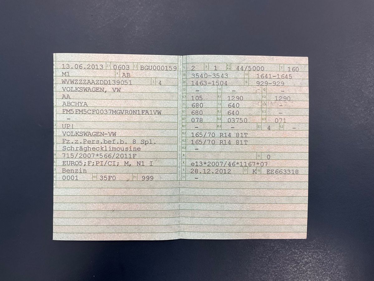 Volkswagen up! 1.0 Move up!