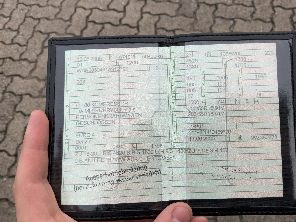 Mercedes-Benz C-Klasse C 180 Kompressor Avantgarde