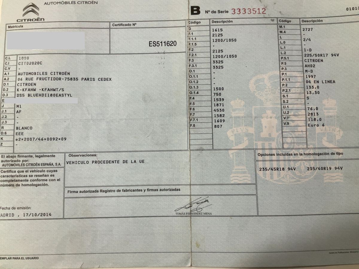 Citroen DS5 d'occasion