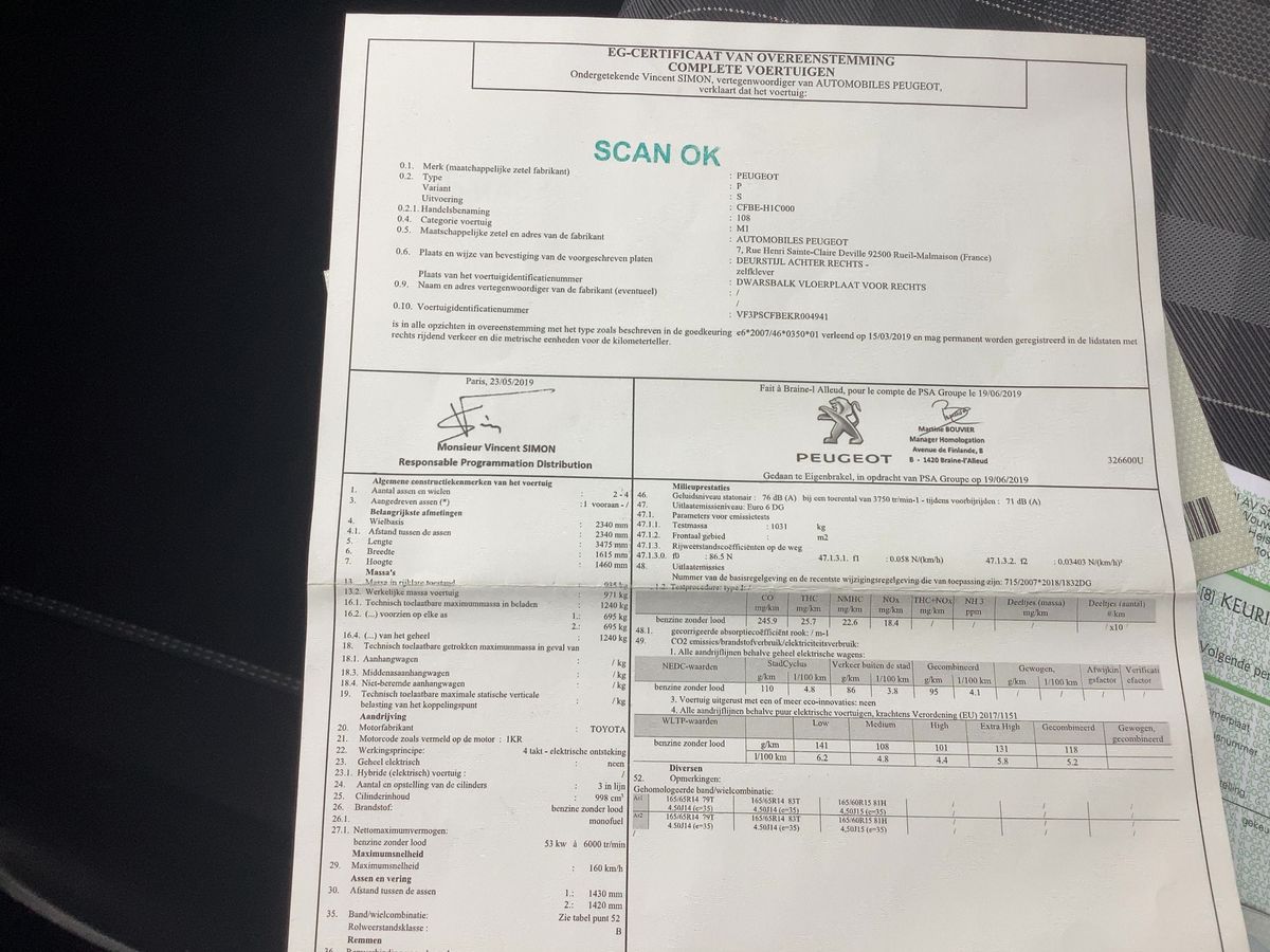 Peugeot 108 d'occasion