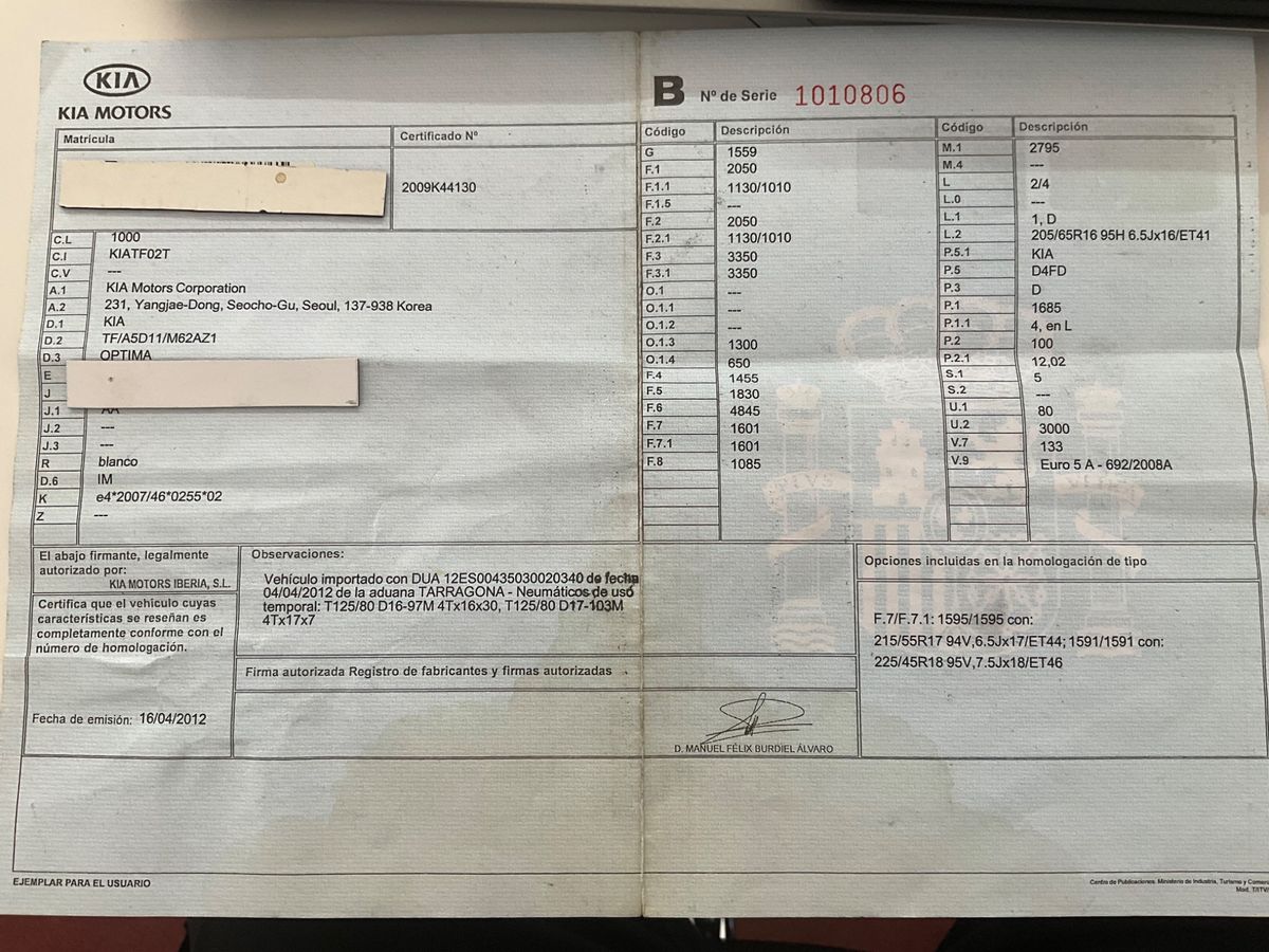 Kia Optima 1.7 CRDi Drive