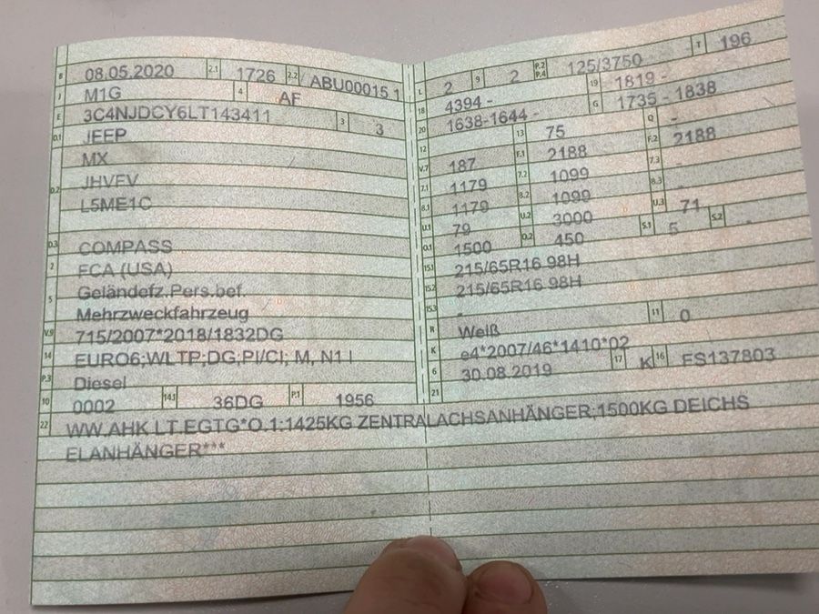 Jeep Compass d'occasion