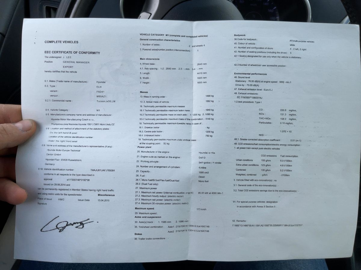 Hyundai ix35 d'occasion