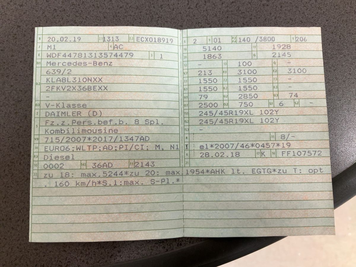 Mercedes-Benz V-Klasse d'occasion