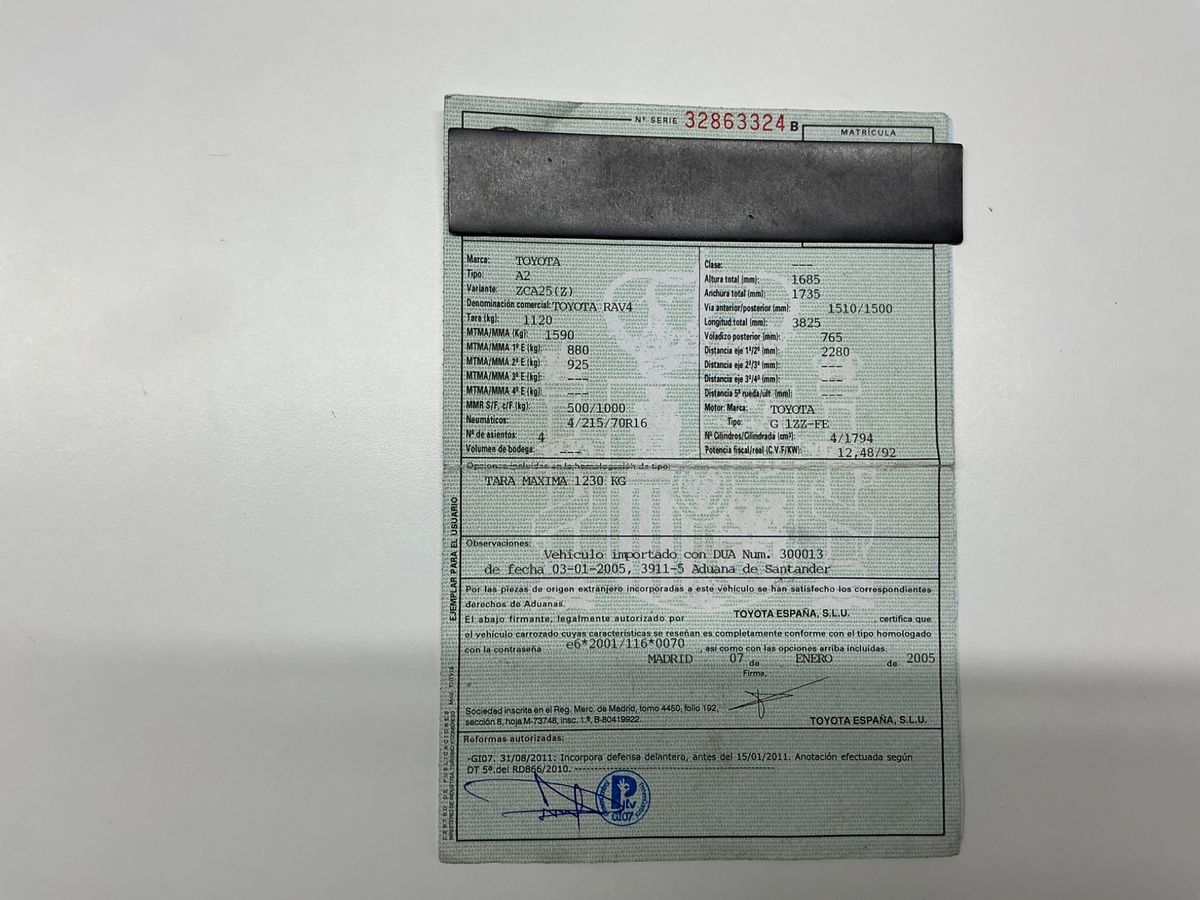 Toyota RAV d'occasion