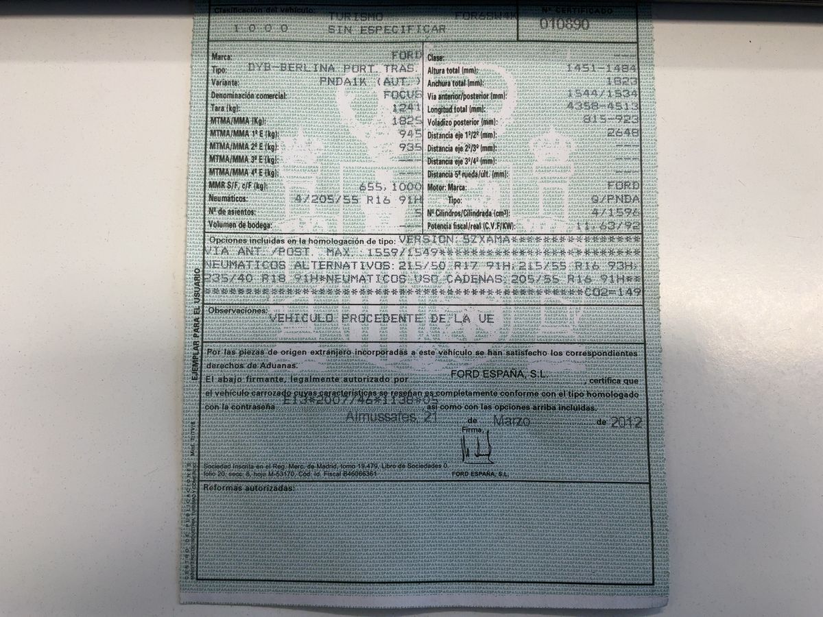 Ford Focus d'occasion