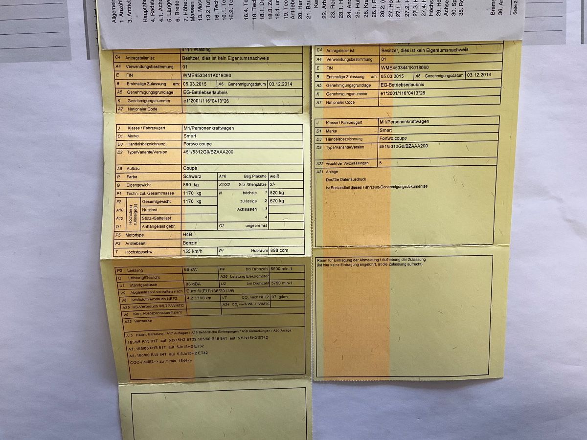 Smart fortwo d'occasion