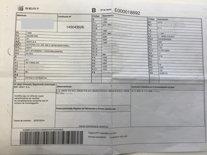 Seat Altea 1.2 TSI I-Tech — zdjęcie 16