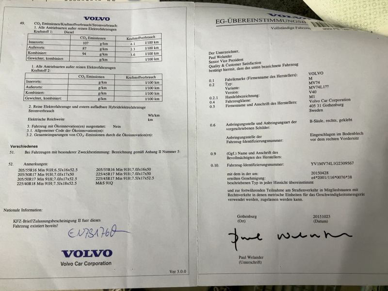 Volvo V40