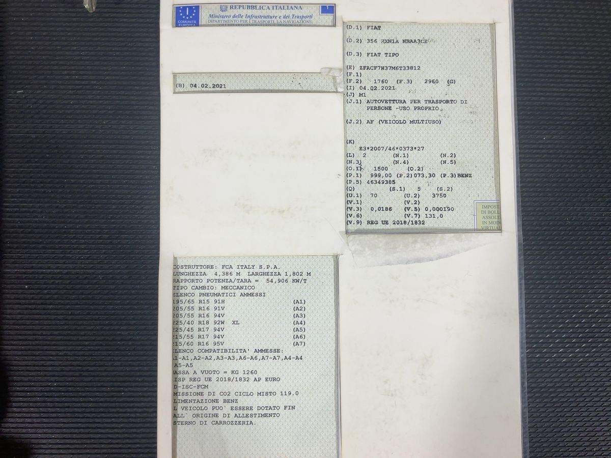 Fiat Tipo d'occasion