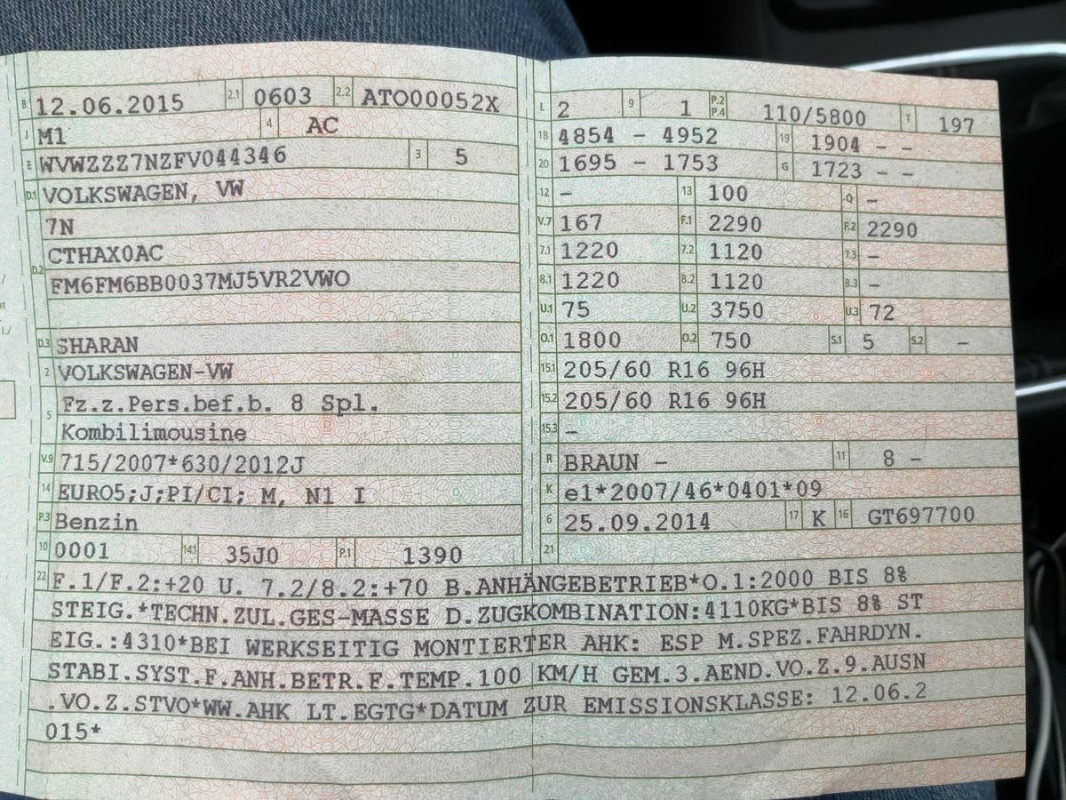 Volkswagen Sharan d'occasion