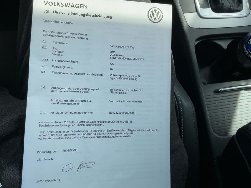 Volkswagen CC 1.4 TSI BlueMotion Tech — zdjęcie 16