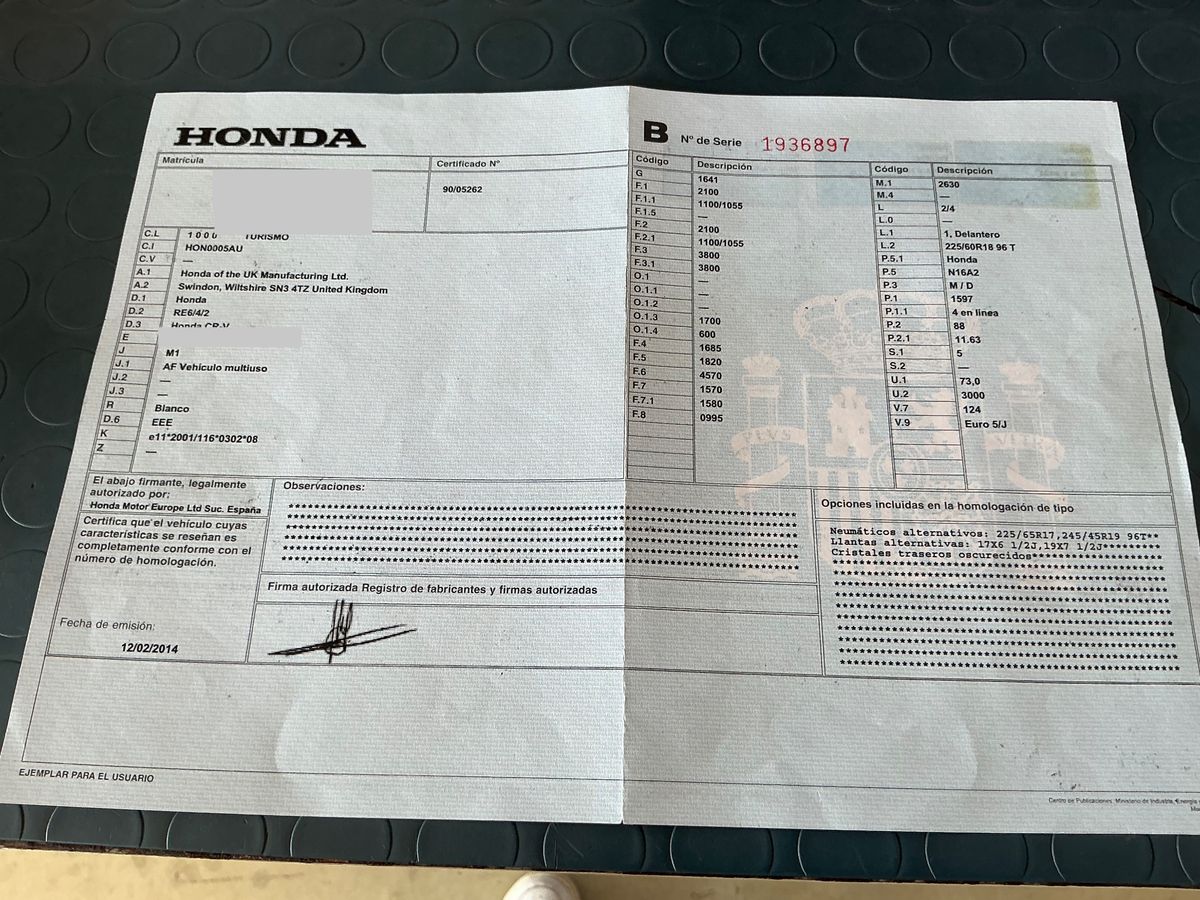 Honda CR-V d'occasion