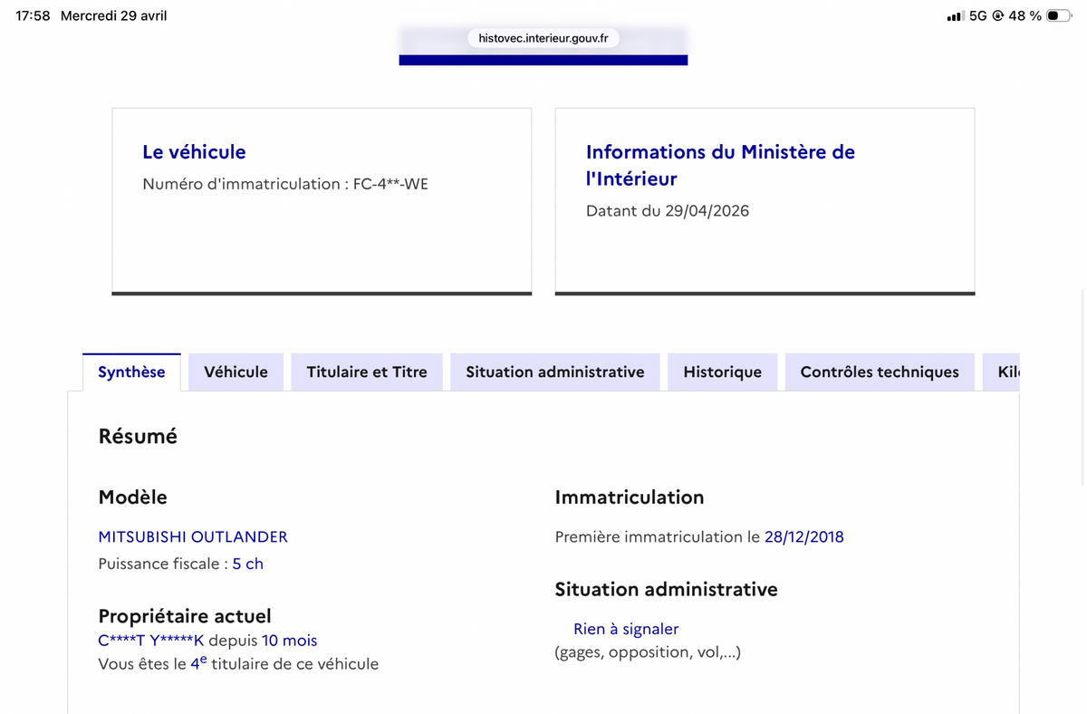 Mitsubishi Outlander d'occasion