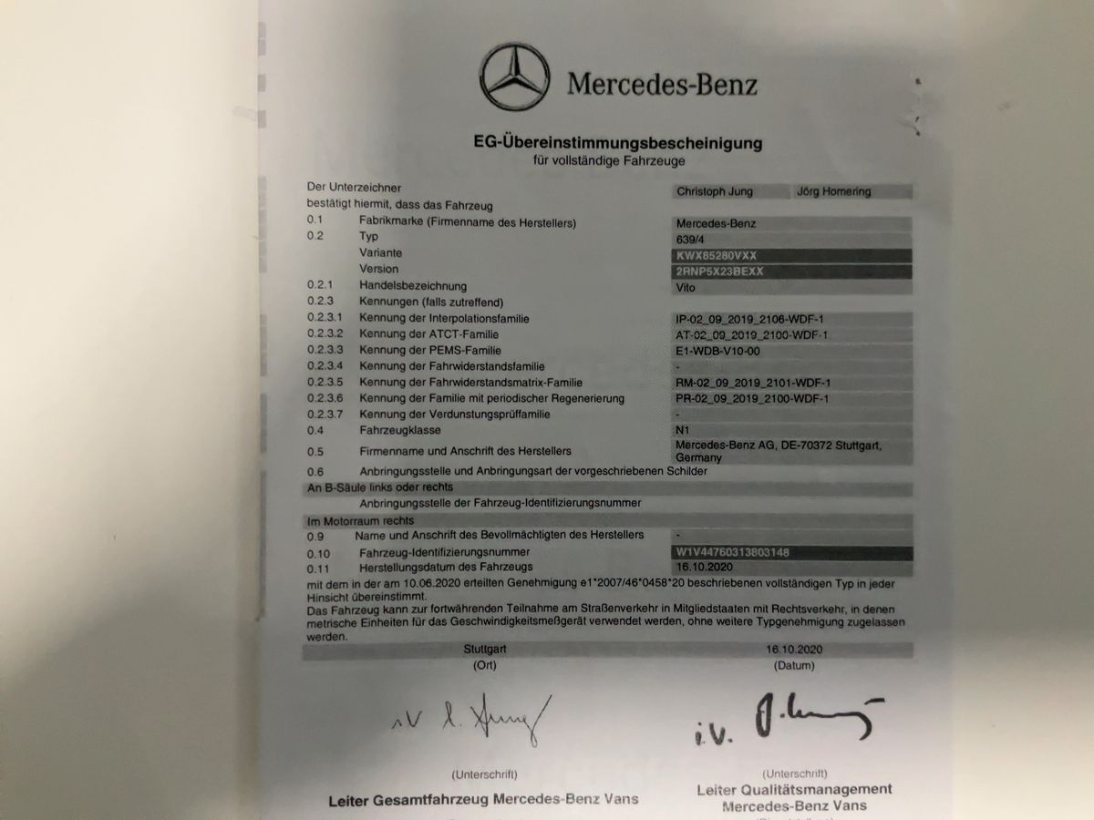 Mercedes-Benz Vito d'occasion