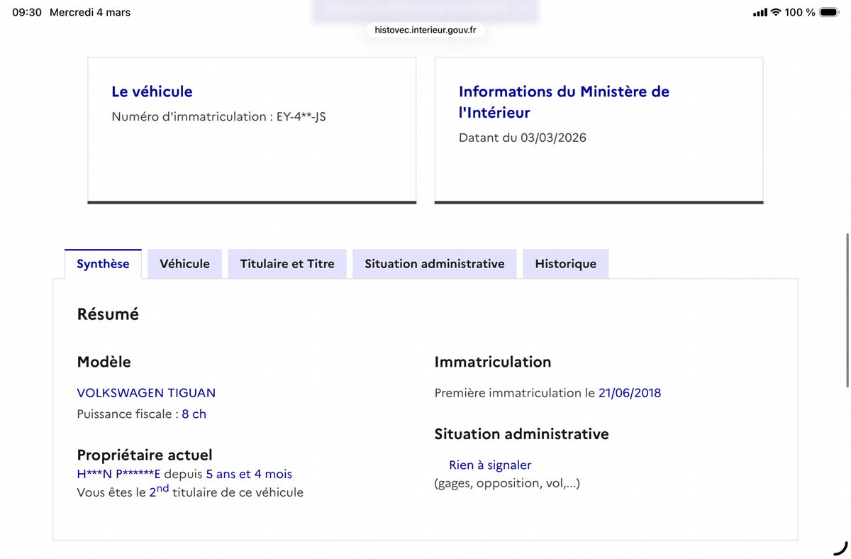 Volkswagen Tiguan d'occasion