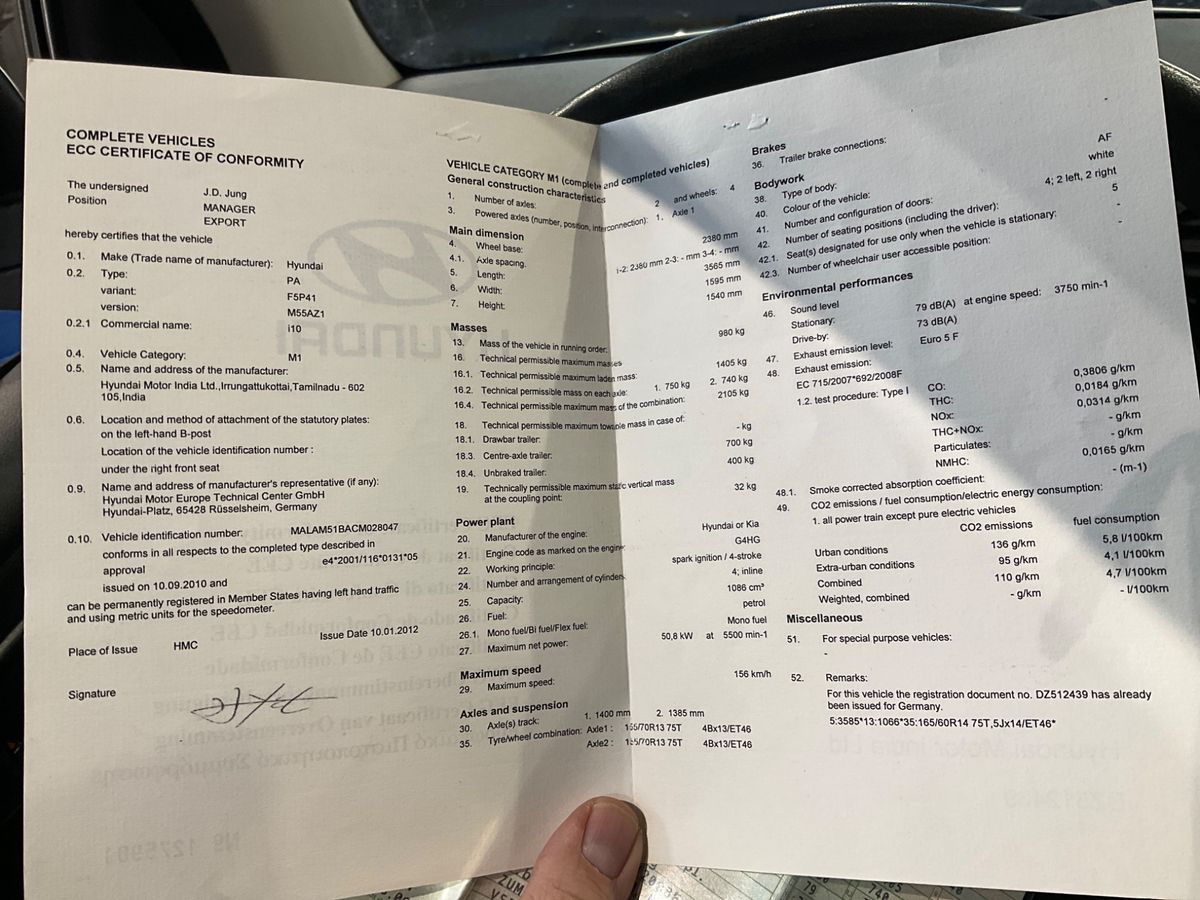 Hyundai i10 d'occasion