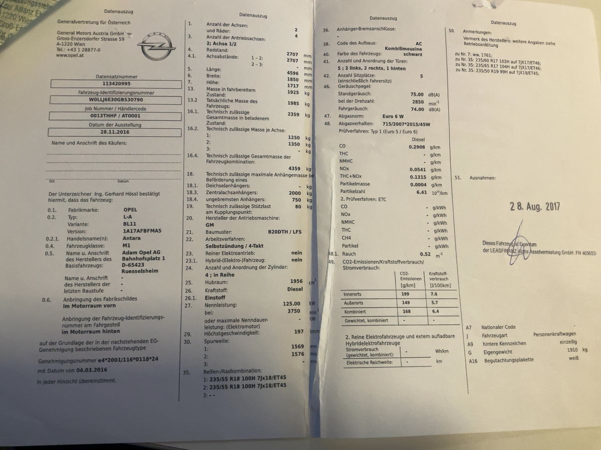 Opel Antara d'occasion