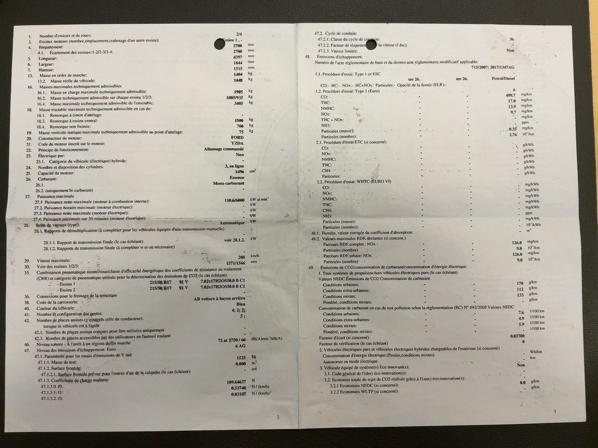 Ford Focus d'occasion