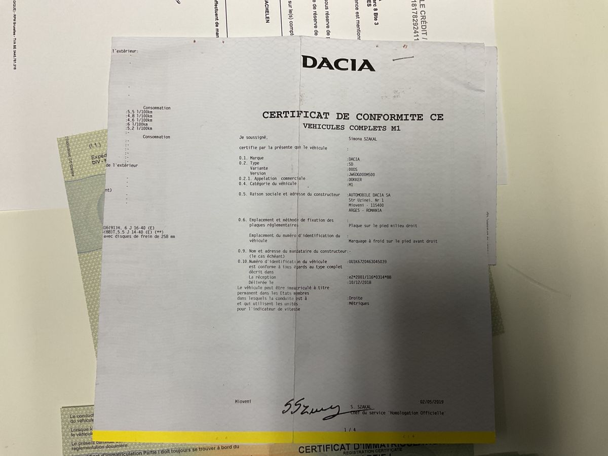 Dacia Dokker 1.5 dCi Essential