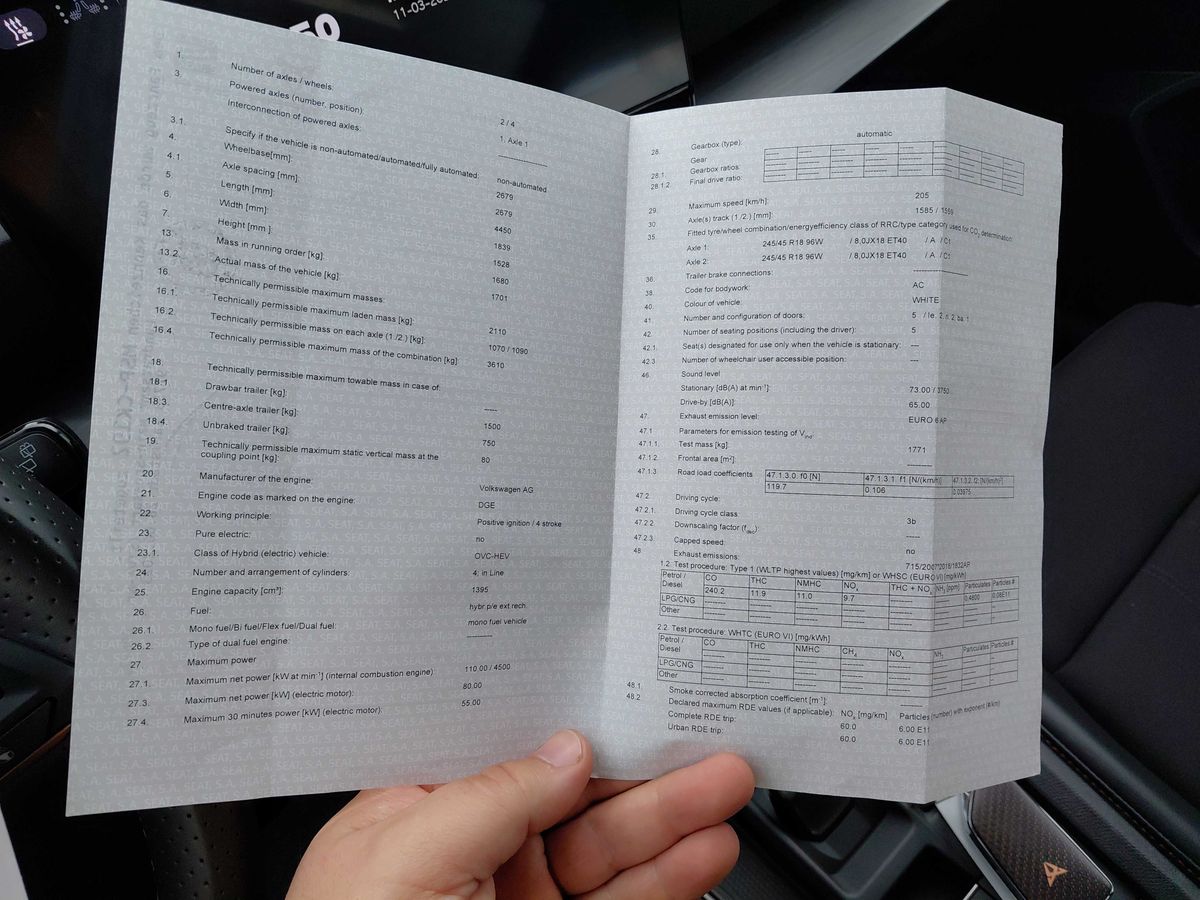 Cupra Formentor d'occasion