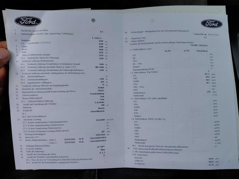 Ford C-Max 1.0 EcoBoost SYNC Edition — zdjęcie 18