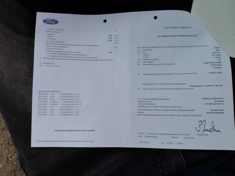 Ford C-Max 1.0 EcoBoost SYNC Edition — zdjęcie 17
