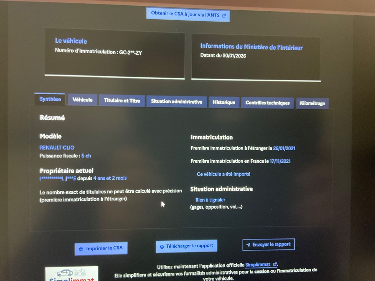 Renault Clio d'occasion