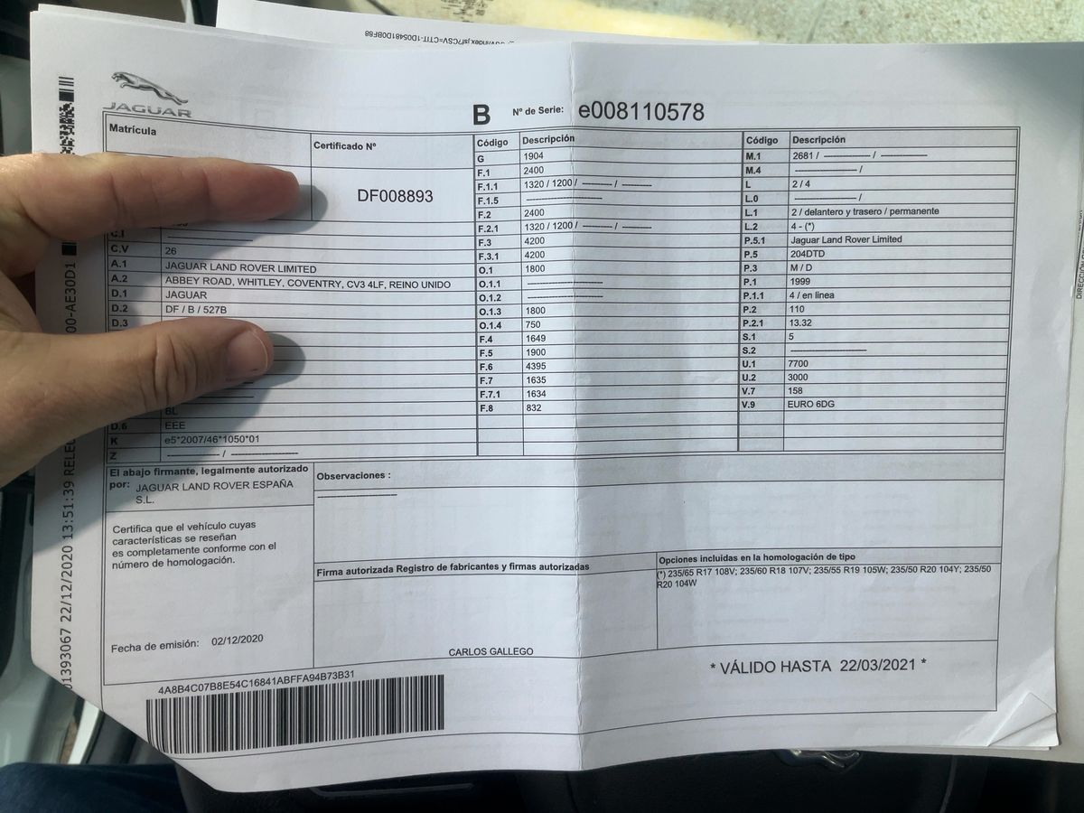 Jaguar E-Pace d'occasion