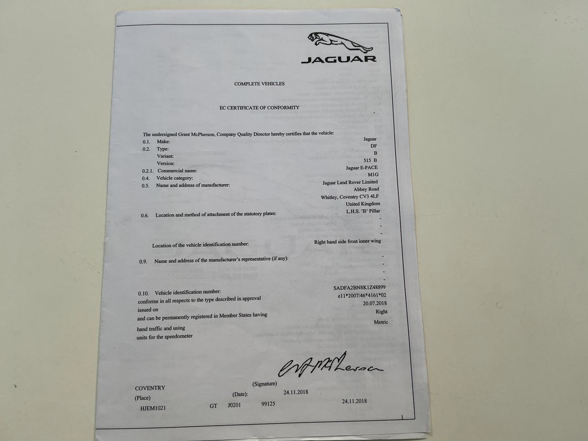 Jaguar E-Pace d'occasion